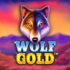 Official Slots logo: Wolf Gold by Pragmatic Play at Kiekka Casino